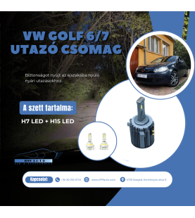 VW GOLF 6/7 utazó csomag